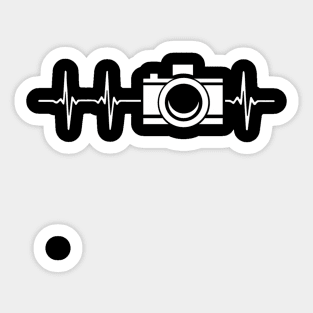 Photographer Heartbeat Camera Photography Sticker